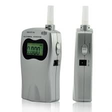 Alcohol breath analyzer